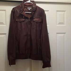 Urban Outfitters Faux Leather Men's Jacket